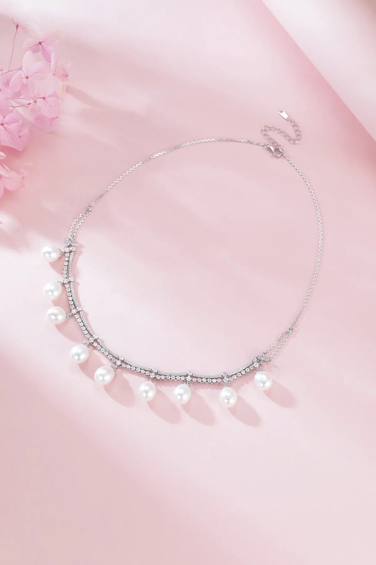 8.5-9mm Smile Drop Pearls Luxury Necklace