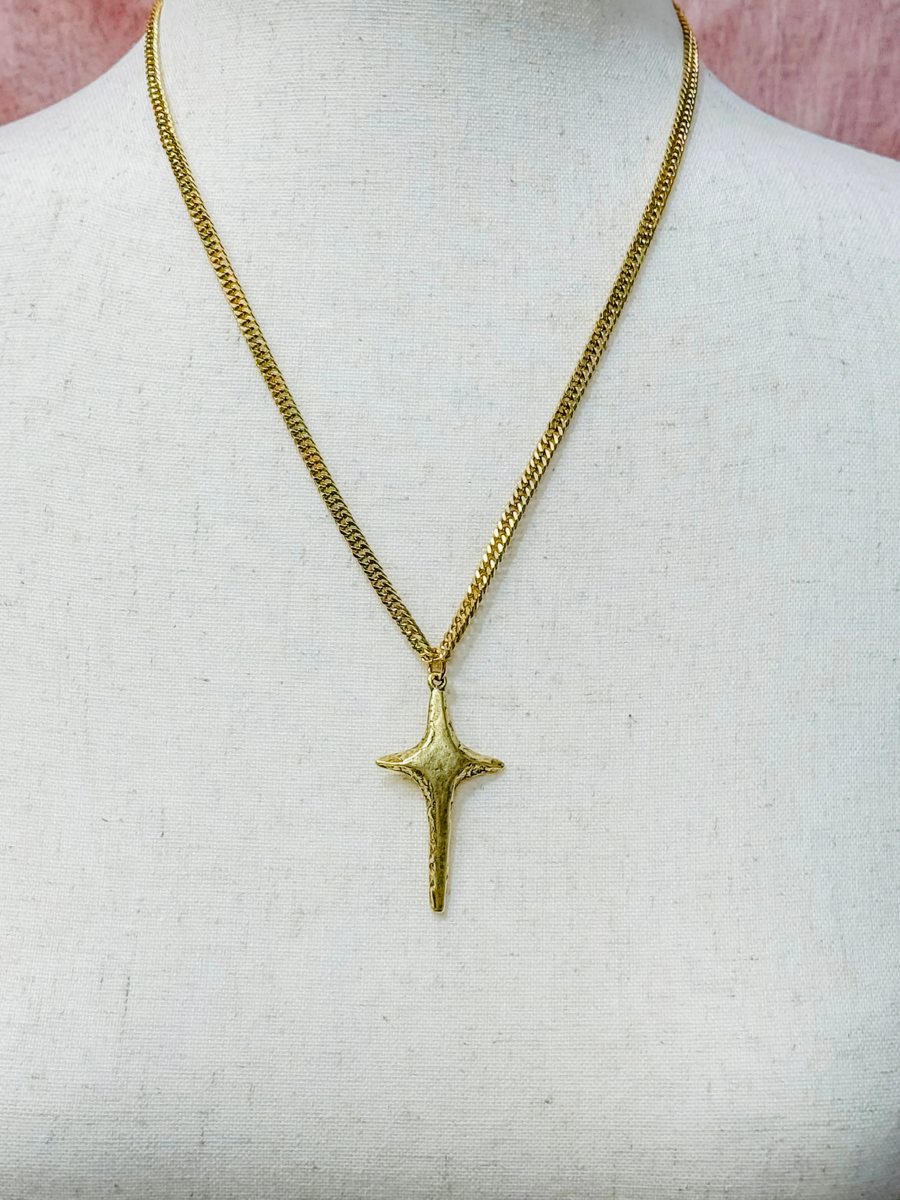 Awaken Star Cross Necklace