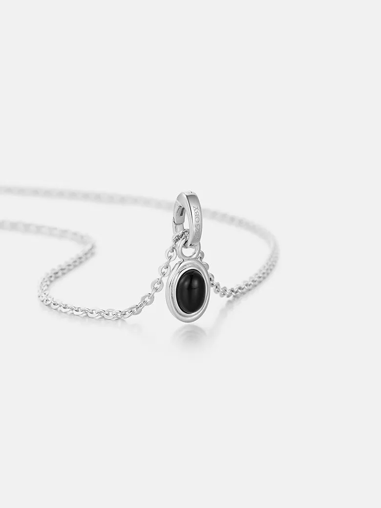 Black Onyx Charm