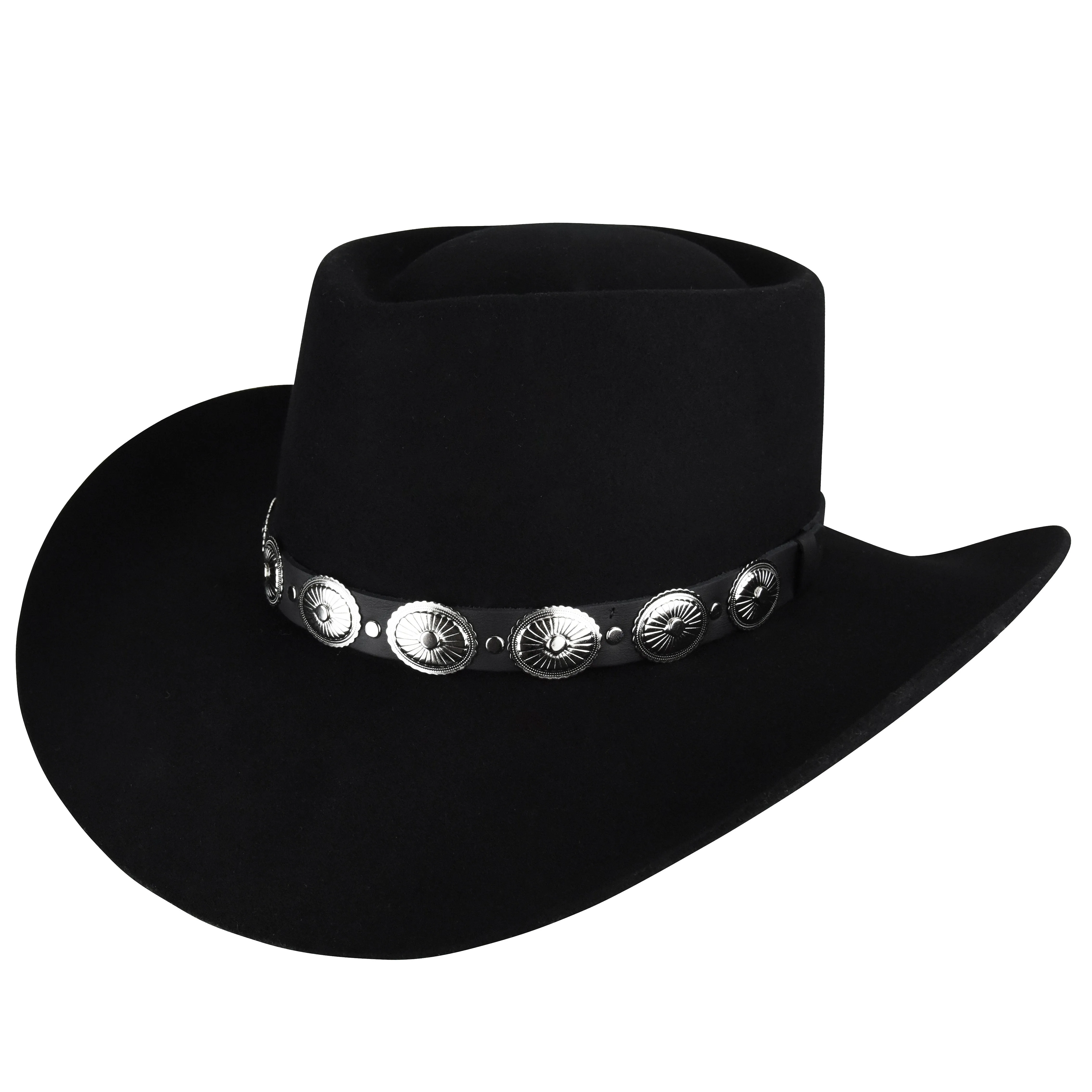 Ellsworth - Bailey Teardrop Crown Wool Felt Western Hat