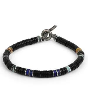 Frosted Onyx Mix Gemstone Bracelet