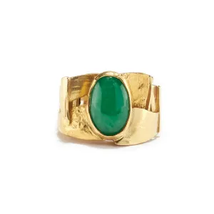 Green Jade Ring