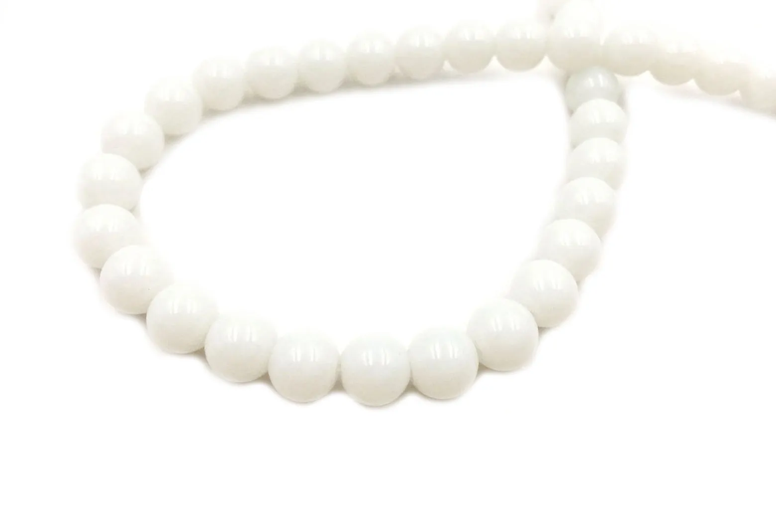 GS1587.02 White Onyx Gemstone 8mm