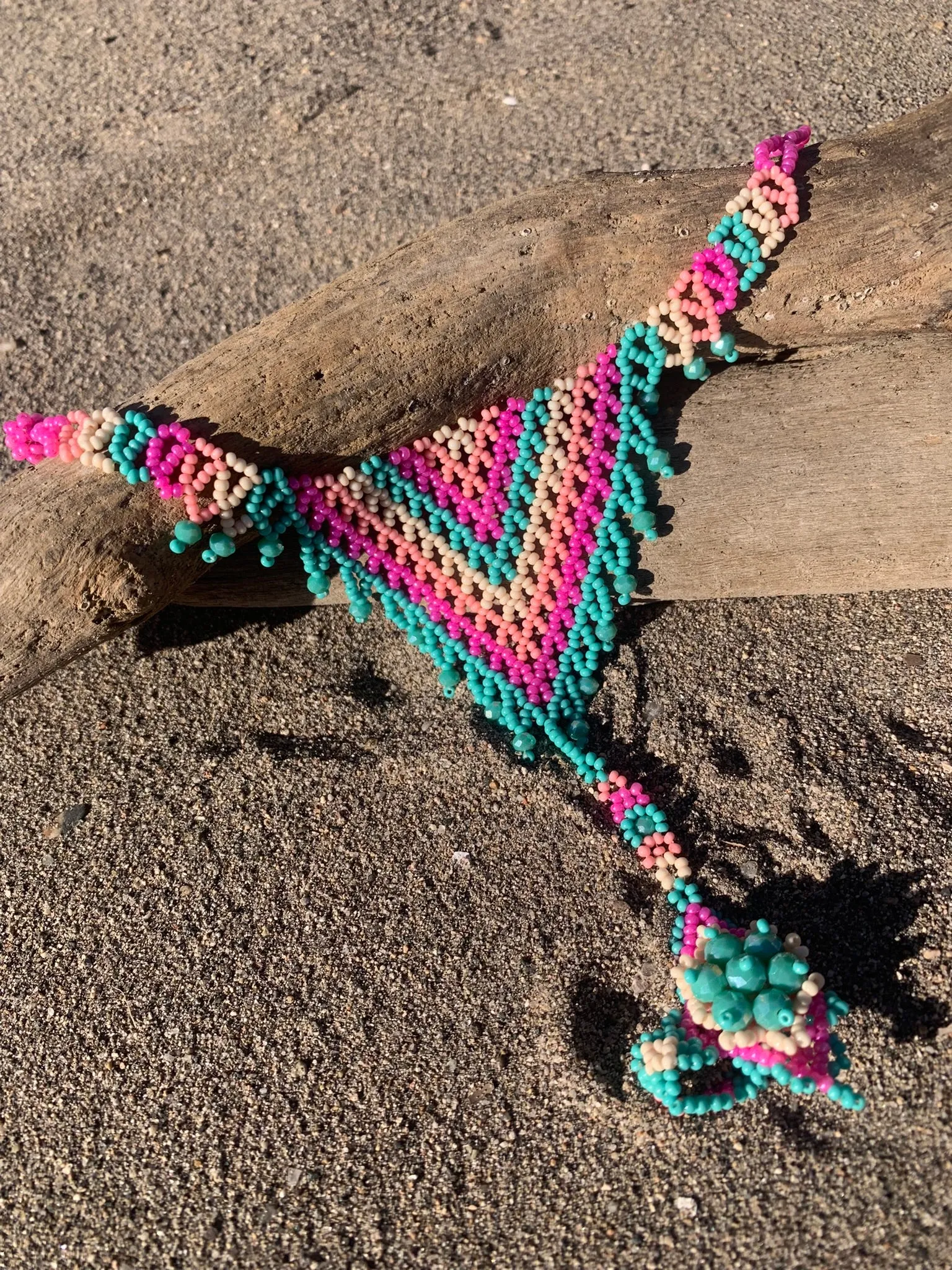 Island Dreamer Wristlet Ring Bracelet