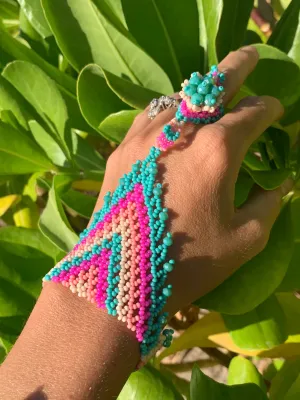 Island Dreamer Wristlet Ring Bracelet