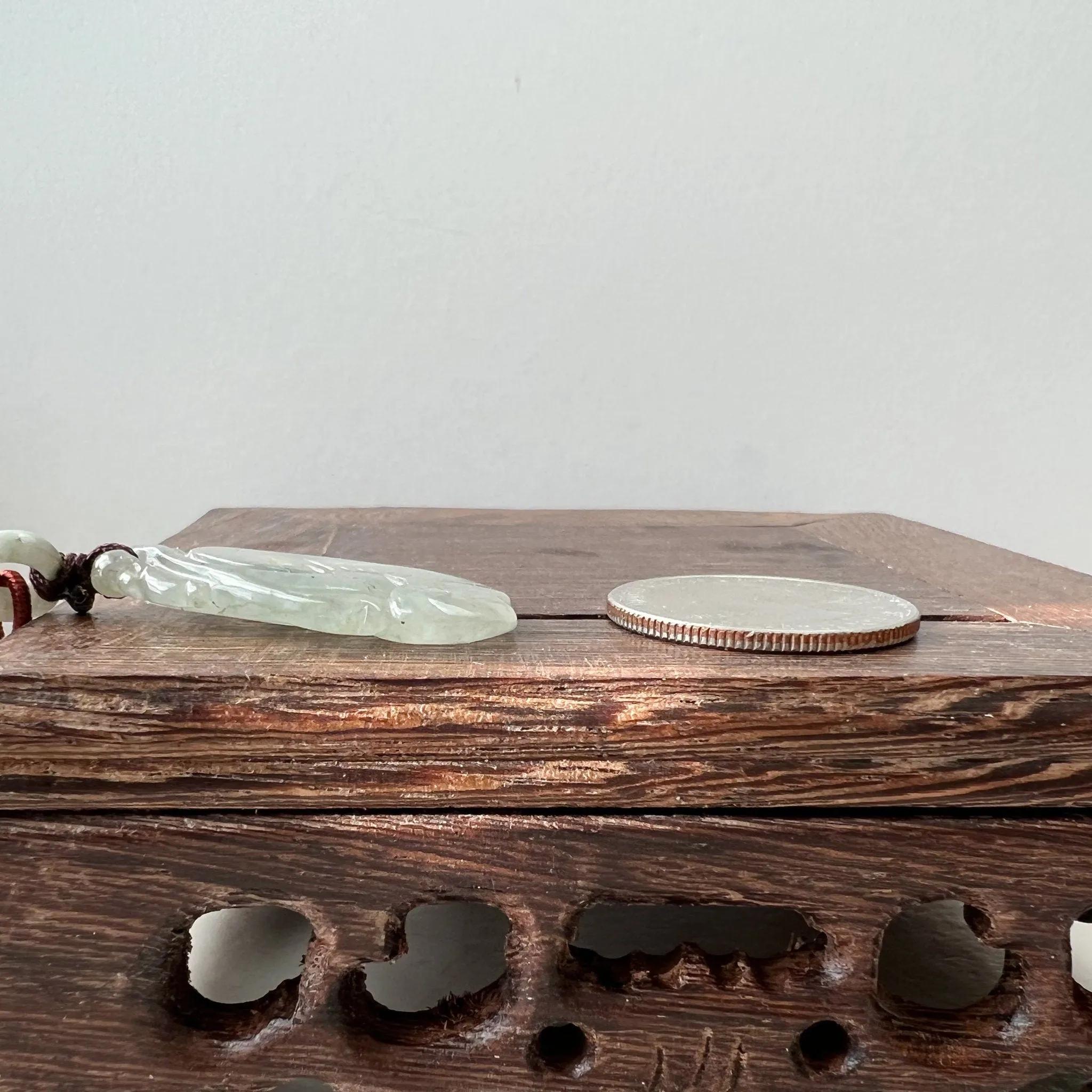 Jade Ruyi, Lucky Pendant, Icy Jadeite Jade Translucent Hand Carved Necklace, YW-0110-1646979591
