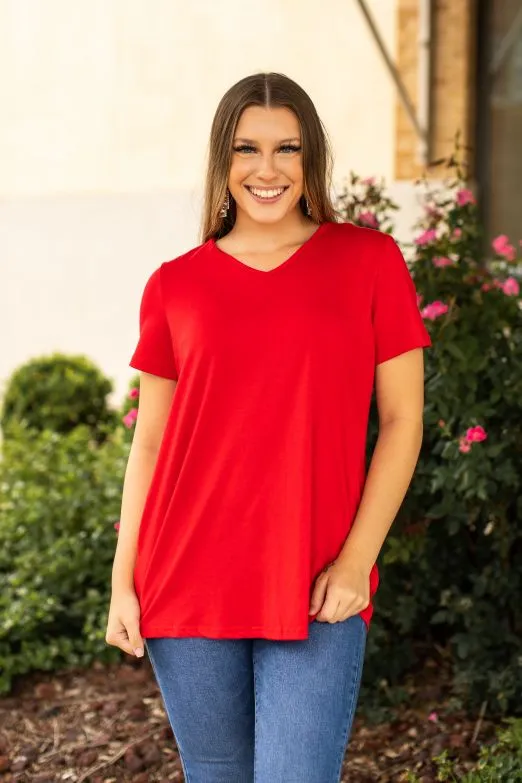 L&B essential crewneck top multi colors