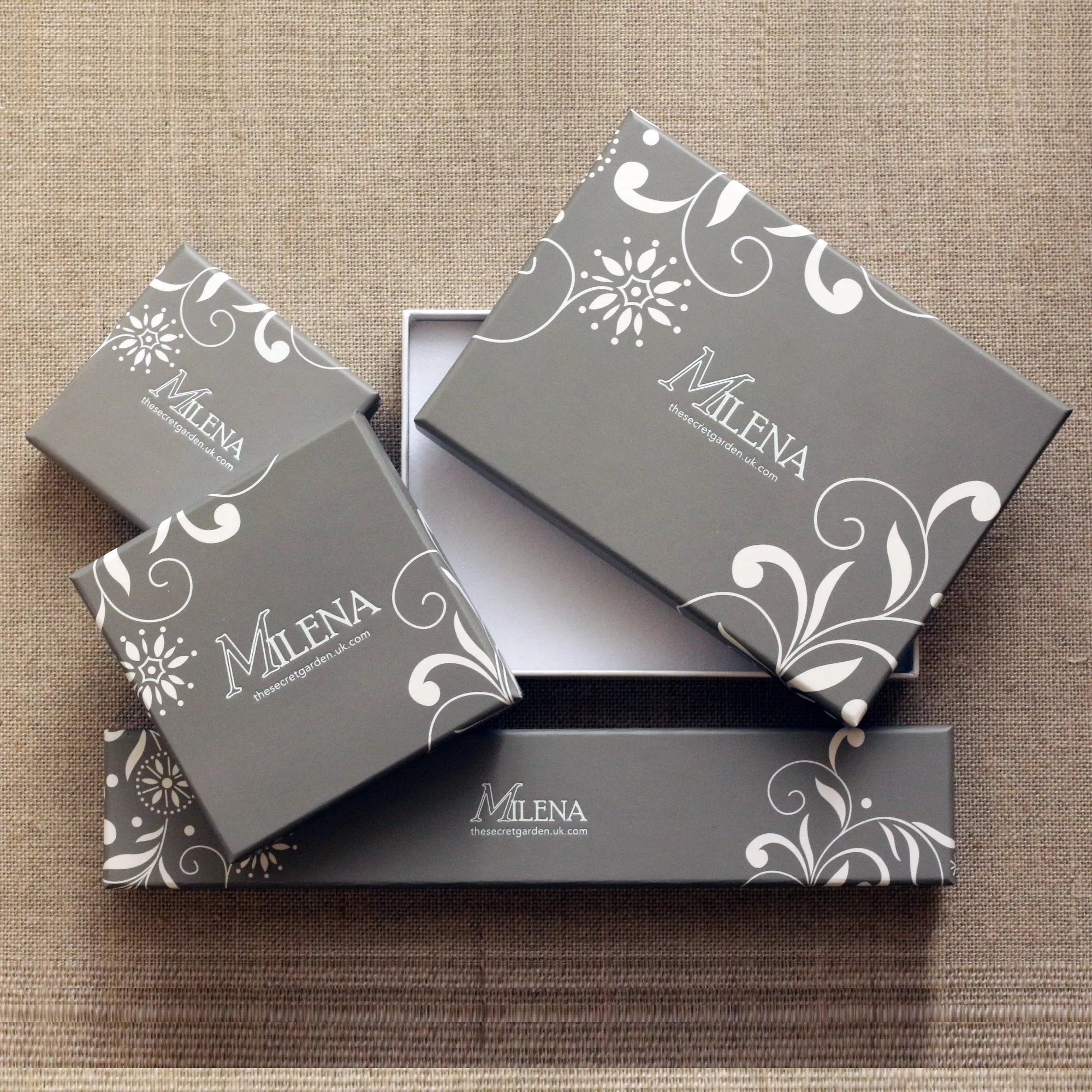 MILENA Onyx Gemstone Designer Silver Bracelet