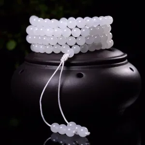 Mutton fat jade necklace