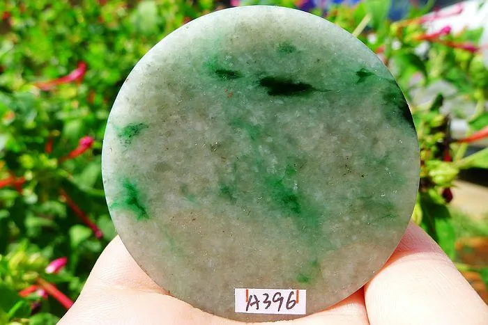 Natural Jade Rough Jadeite Raw (66g,5.3X0.85cm)