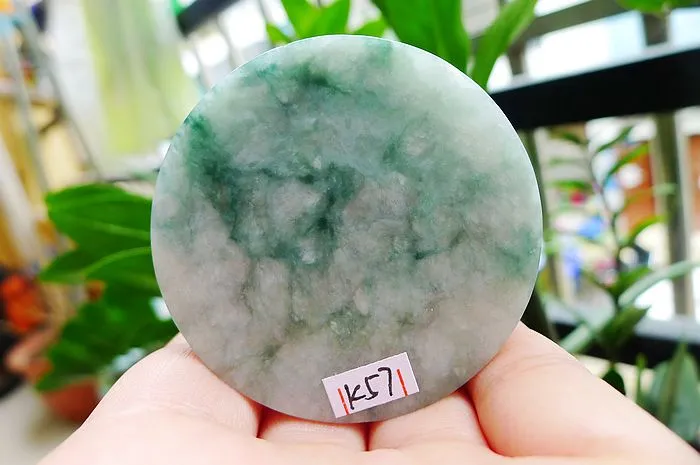 Natural Jade Rough Jadeite Raw (95g,5.3X1.3cm)