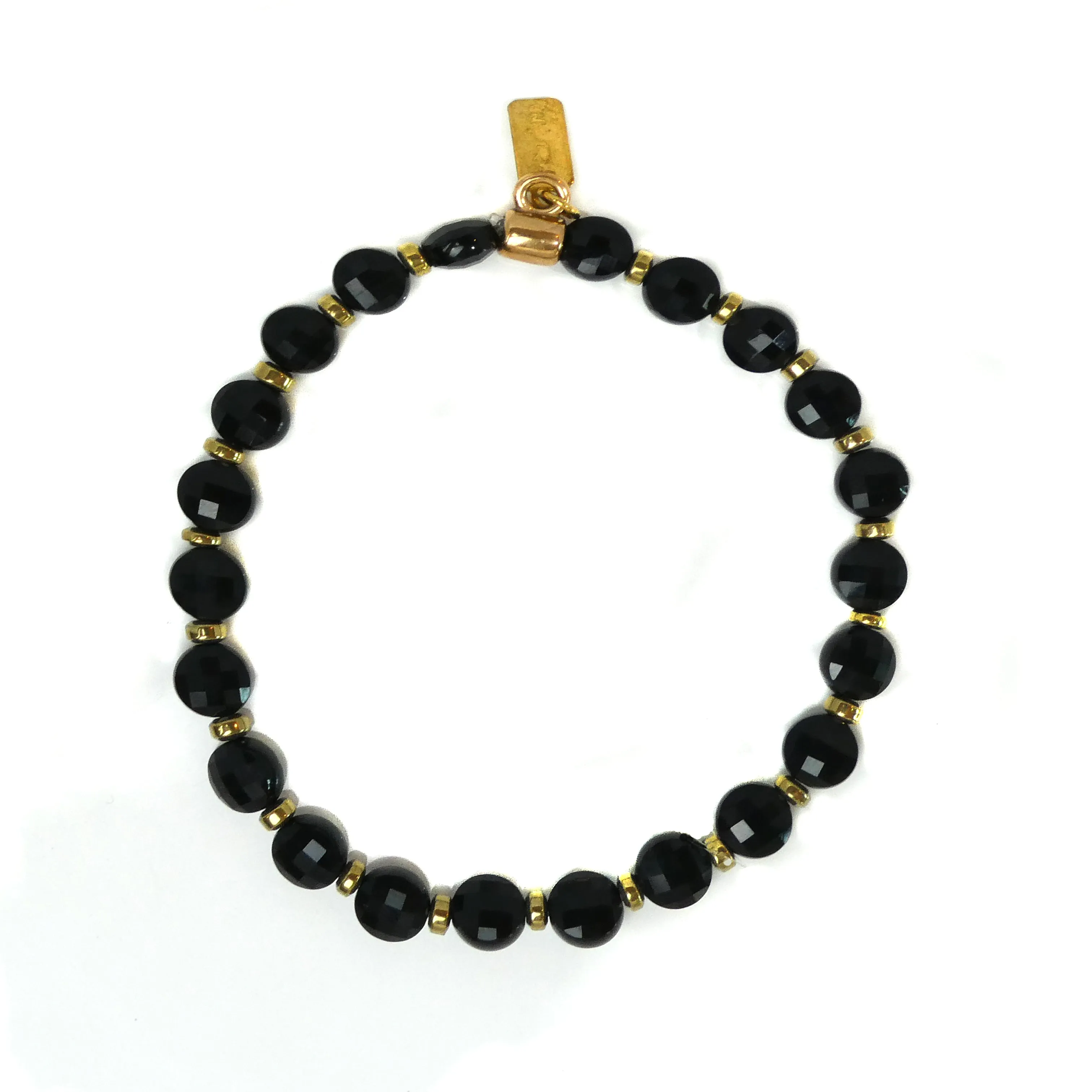 One Onyx Natural Gemstone Bracelet