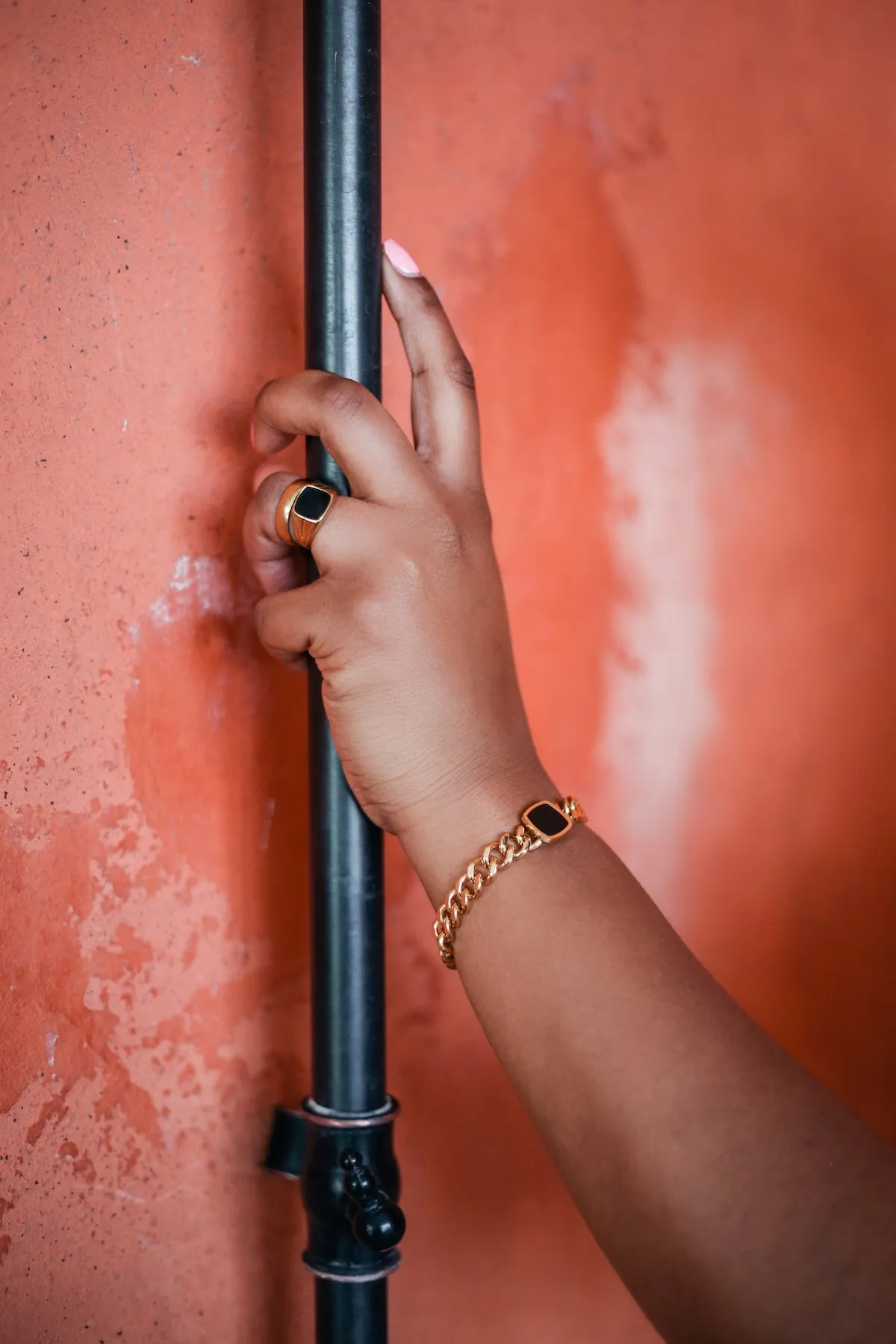 Onyx Link Bracelet
