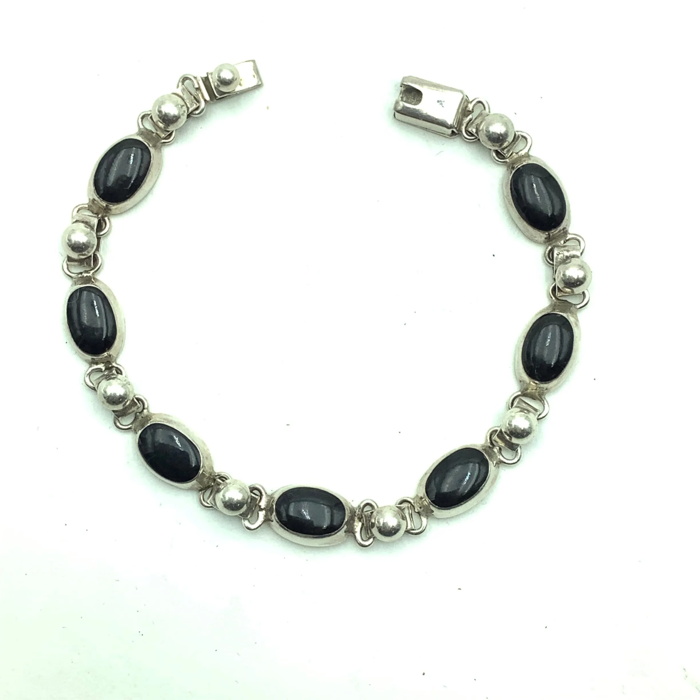 Onyx Silver Women's Bracelet