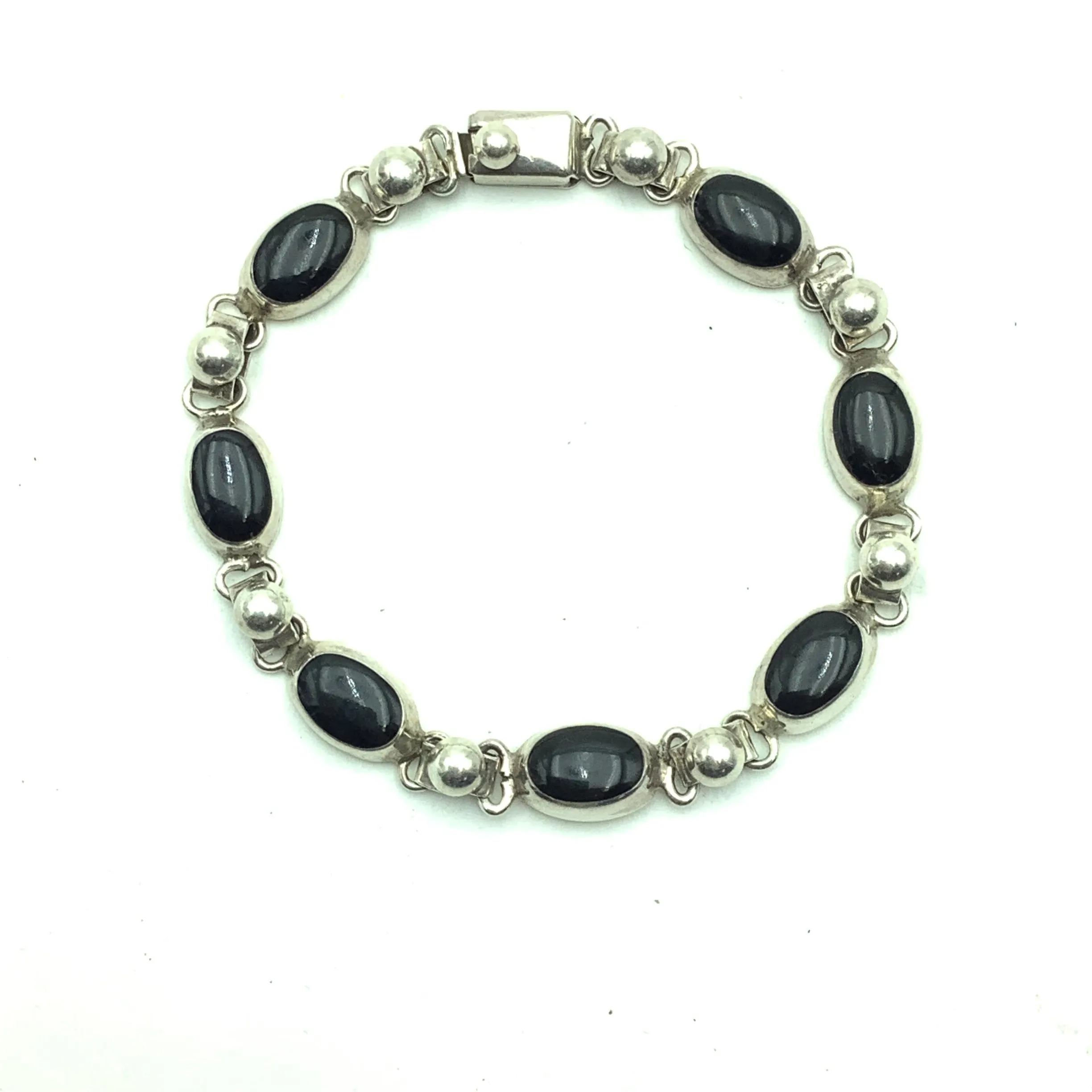 Onyx Silver Women's Bracelet