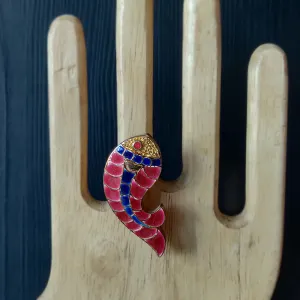 Oversized Fish Cocktail Ring