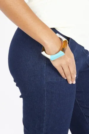Turquoise Hexagon Bangle