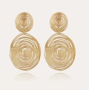 Wave earrings